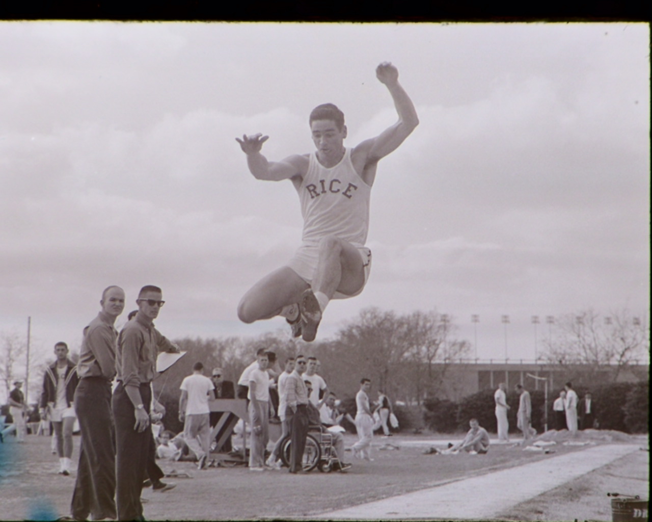 HMRC Thursday: Pole vaulter, 1962 | Rice History Corner